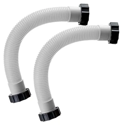 Produktbild von Pool-Filterpumpenschlauch, 38 mm, 2 Stück, Hochwertiger Schlauch für Garten und Schwimmbad, Flexibler Wasserschlauch, Saugschlauch