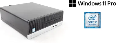 Produktbild von HP ProDesk 400 G5 SFF i5-8500 8 GB RAM 256GB SSD Win11Pro - Refurbished A-