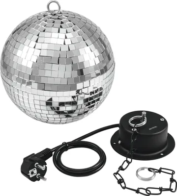 Obrázek produktu pro EUROLITE Spiegelkugel 20cm mit MD-1015 Motor (42109215)