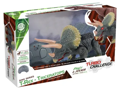 Produktbild von Technobot Ferngesteuerter Triceratops Dinosaurier Roboter Grün Infrarot