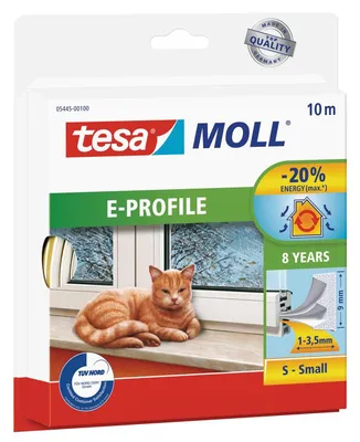 Zdjęcie produktu dla TESA 05445-00100 - Dichtungsgummi - Weiß - Kautschuk - -50 - 60 °C (05445-00100-00)