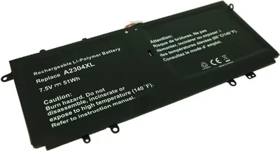 Produktbild von PowerSmart 7.50V 51Wh Akku fš¹r HP Chromebook 14-q003sa 14-Q003TU 14-q004la 14-q004sa 14-Q004TU 14-Q010SA