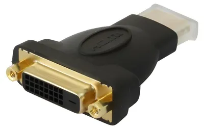 Produktbild von Techly HDMI - DVI-D M/F, HDMI, DVI-D, Schwarz
