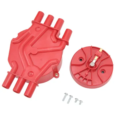 Image de Kit rotor et capuchon de distributeur d'allumage 120142 pour Astro, Beretta, Blazer, Cavalier, Corsica, Express, K1500, Lumina, Monte Red