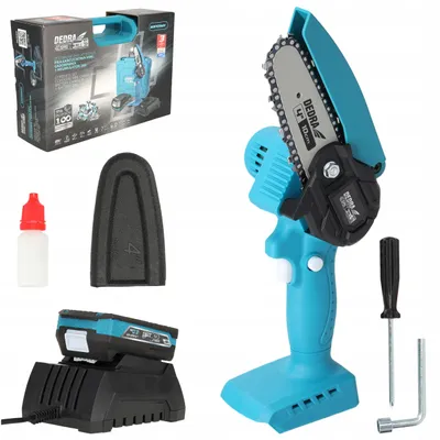 Obrázek produktu pro DEDRA DED7030A11 sada mini řetězová pila DED6984 + 2Ah + nabíječka + kufr