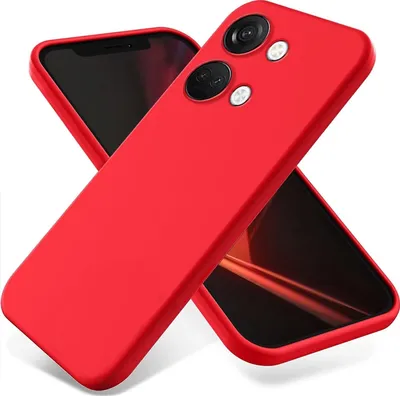 Produktbild von Mobigear Colors  OnePlus Nord 3 Hülle Flexibles TPU Backcover - Rot