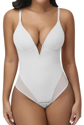 Productafbeelding van Body voor dames dat de buik vormt - stringbody en korsetbody