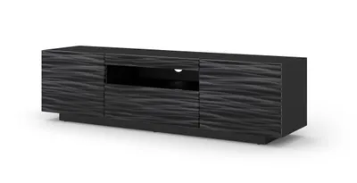 Immagine prodotto di Mobile TV AURA 150 cm SAHARA nero satinato - a sospensione o in piedi