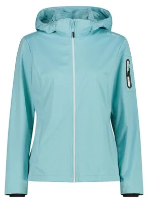 Produktbild von Cmp WOMAN JACKET ZIP HOOD LAGOON MEL. LAGOON MEL. 38