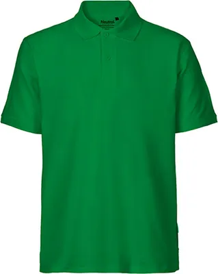 Produktbild von Neutral O20080 | Herren Classic Polo / 100% Fairtrade-Baumwolle - Farbe: Green - Größe: 3XL