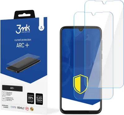 Produktbild von 3mk Display Schutzfolie ARC+ für Motorola One Vision Plus  0,17mm Self-Heal (2 Stück)
