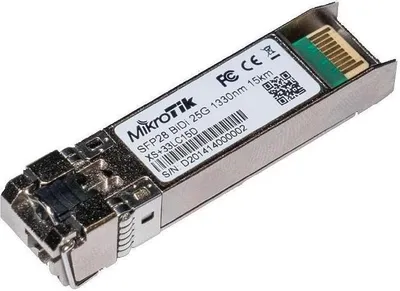 Produktbild von SFP+-Modul 1G/10G/25G Single Mode LC 15km, SFP/SFP+/SFP28