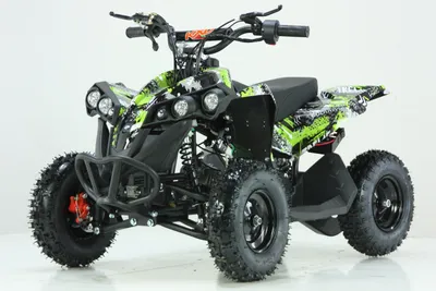 Produktbild von Kinder ATV M3 Grafity Grün 6 Zoll mit E-Starter, 49cc Zweitaktmotor, keine Straßenzulassung