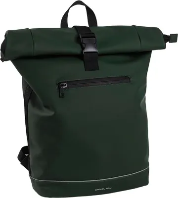 Produktbild von Daniel Ray Rolltop-Rucksack Laptoprucksack Highlands mit gepolstertem Rücken - PolyurethanRollrucksack Fahrradrucksack mit Laptopfach in Dark Green