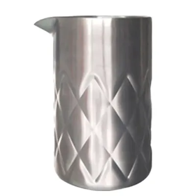 Produktbild von Cocktail-Rührglas, doppelwandiges Edelstahlkrug-Design, Bartending-Gläser, Essentials(Form1)