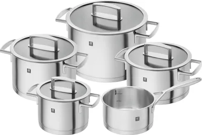 Produktbild von Zwilling Vitality Kochtopfset 5-tlg. Geschenkkarton 43,7 x 26,5 x 33 cm