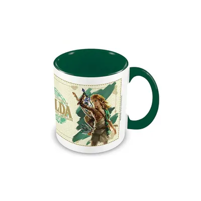 Produktbild von The Legend Of Zelda: Tears Of The Kingdom (Link Unleashed) Green Coloured Inner Pod Mug