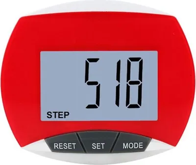 Produktbild von Präziser Schrittzähler, tragbarer Pedometer mit LCD-Bildschirm zum Joggen, Wandern, Laufen und Spazierengehen
