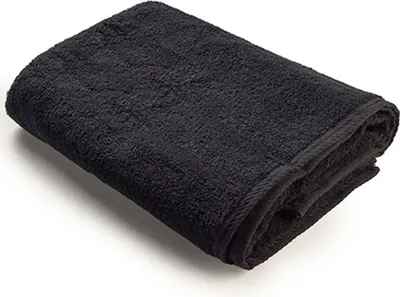 Produktbild von A&R 006.50 | Badetuch / -Standard 100 / 100 x 180 cm - Farbe: Black - Größe: 100 x 180 cm