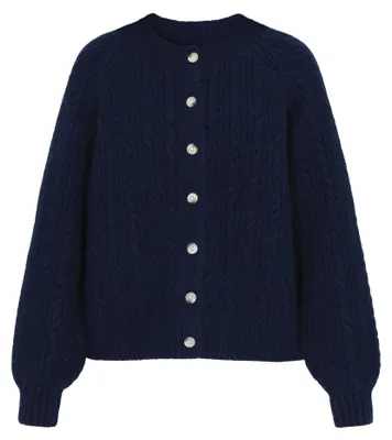 Produktbild von CALEY Damen Strickjacke - Navy, M/L