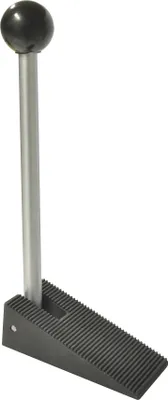 Produktbild von WAGNER Türkeil COMFORT - 105 x 50 x 240 mm, Stahl Feststellhebel, Kautschuk schwarz, Unterschieben & Einklemmen - 15697501