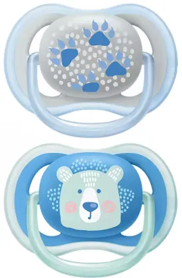 Produktbild von Philips AVENT SCF085/03 ultra air Schnuller, Kieferorthopädisch, Silikon, Junge/Mädchen, Spülmaschinenbeständig