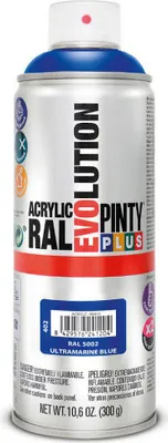 Produktbild von Sprühfarbe Pintyplus Evolution RAL 5002 300 ml Ultramarine Blue