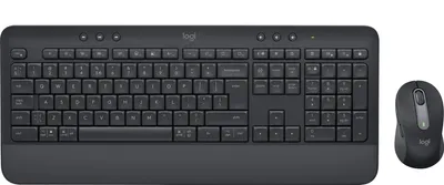 Produktbild von Logitech Signature MK650 Combo for Business - Tastatur-und-Maus-Set - kabellos - Bluetooth LE - QWERTY - GB - Graphite