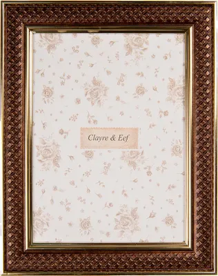 Produktbild von Clayre & Eef Bilderrahmen 13x18 cm Braun Kunststoff