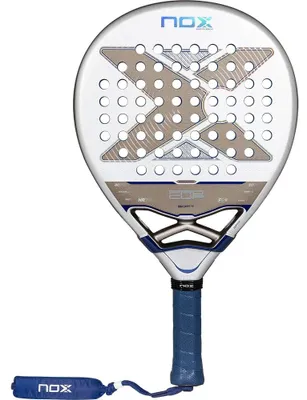 Imagen del producto de Nox Pro Cup Soft, pala de pádel, color plateado, para hombre, talla única