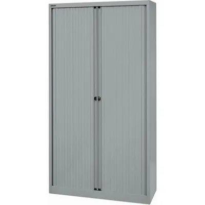 Produktbild von BISLEY Rollladenschrank EuroTambour Maße: 100 x 198 x 43 cm (B x H x T) Anzahl der Fachböden: 4 Fachböden