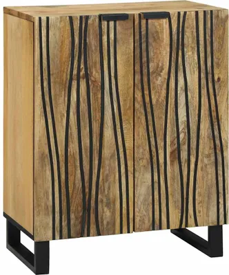 Immagine prodotto di Credenza Naturale 60 x 33,5 x 75 cm Legno di mango massello