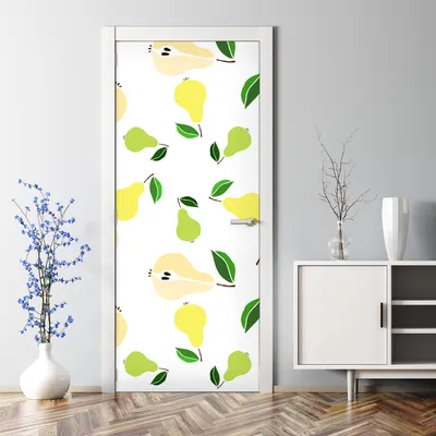 Produktbild von Dekorative Türtapete selbstklebend Klebefolie Türposter Türaufkleber Flugzeuge weiß 70 x 200 cm