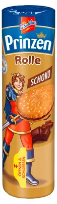 Produktbild von DeBeukelaer Prinzen Rolle Kakao mit Kakaocremefüllung 400g 4er Pack