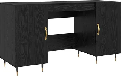 Imagen del producto de Escritorio de madera técnica de roble , 140 x 50 x 75 cm