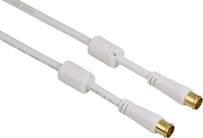 Produktbild von Hama F - F, 3 m, 3 m, F Plug, F Plug, Weiß
