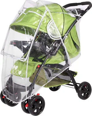 Produktbild von Universal Regenschutz für Kinderwagen,Gute Luftzirkulation,Bequemes Kontakt-Fenster,einfache Montage an jedem Kinderwagen,Schadstofffrei