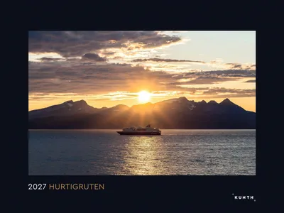 Produktbild von Hurtigruten - KUNTH Wandkalender 2027