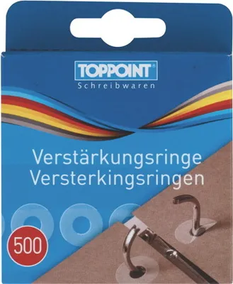 Produktbild von 1000 (2x500Stk) Lochverstärkungsringe Verstärkungsringe