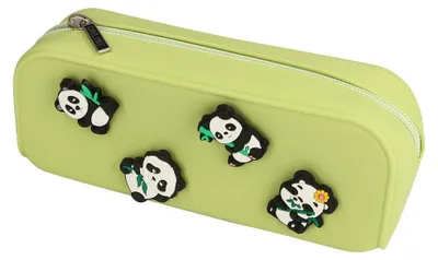 Obrázok produktu pre ONLINE puzdro na ceruzky Panda, zelené