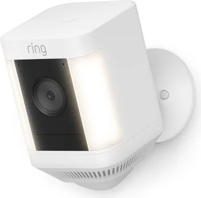 Produktbild von Ring Spotlight Kamera Plus Akku – HD-Überwachungskamera mit Nachtsicht