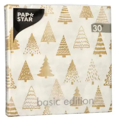 Zdjęcie produktu dla PAPSTAR 89525 PAPSTAR Servietten Pine Forest 30 St.