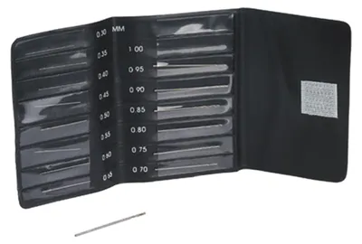 Produktbild von SELVA Mini-Bohrer-Satz HSS, 15-teilig - Ø 1,05 bis 2,00mm