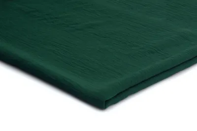Immagine prodotto di Crepe americano, tessuto per indumenti leggeri, verde bosco, 50 x 150 cm