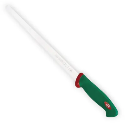 Immagine prodotto di Coltello professionale da cucina con lama 28 cm per taglio prosciutto e altri salumi Sanelli