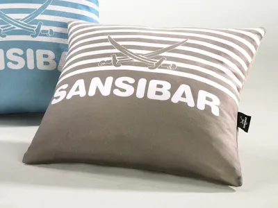 Produktbild von Kissenhülle SANSIBAR BL 45x45 cm braun