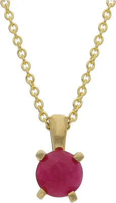 Produktbild von JuwelmaLux Anhänger 333/000 (8 Karat) Gold mit Rubin JL39-02-0328