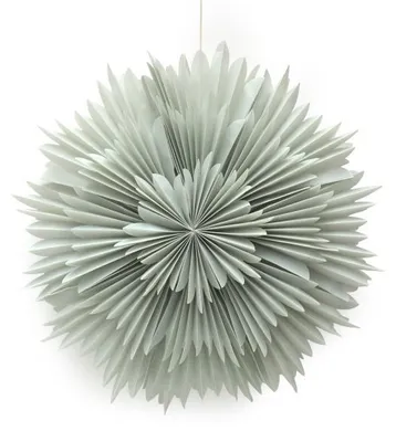 Only Natural – Papier-Lampenschirm – Mint – 40 cm – Ansicht 1