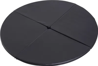 Produktbild von Pole-Dance-Matte, 5 cm dicke runde Kunststoff-Matte für Pole-Dance-Übungen, Gymnastik, Yoga, Schwarz