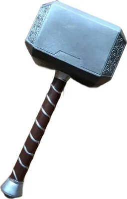 Immagine prodotto di Martello giocattolo di Thor 1:1 Martello in gomma Mjolnir martello supereroe per cosplay, decorazioni o giochi